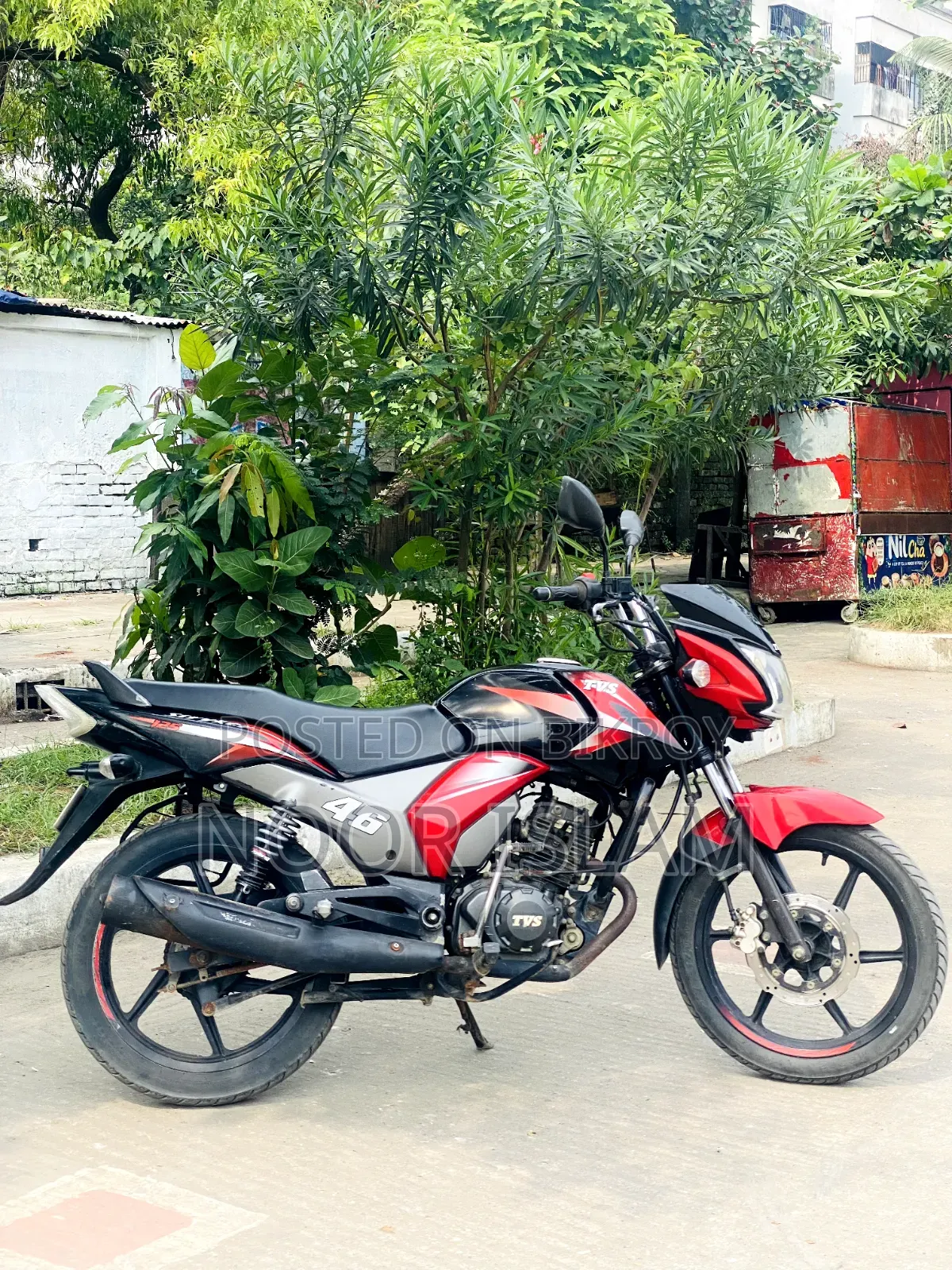 TVS Stryker 125 2018 Red