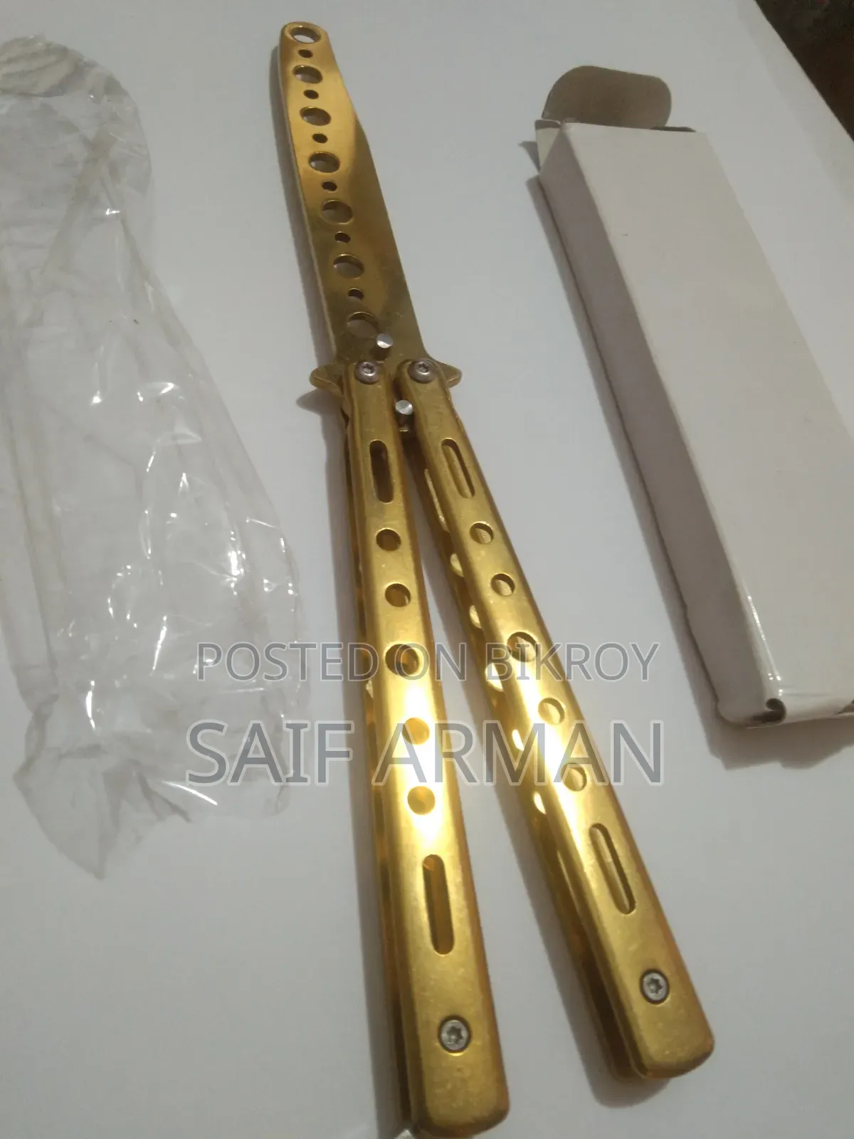Gold Sewing Knif