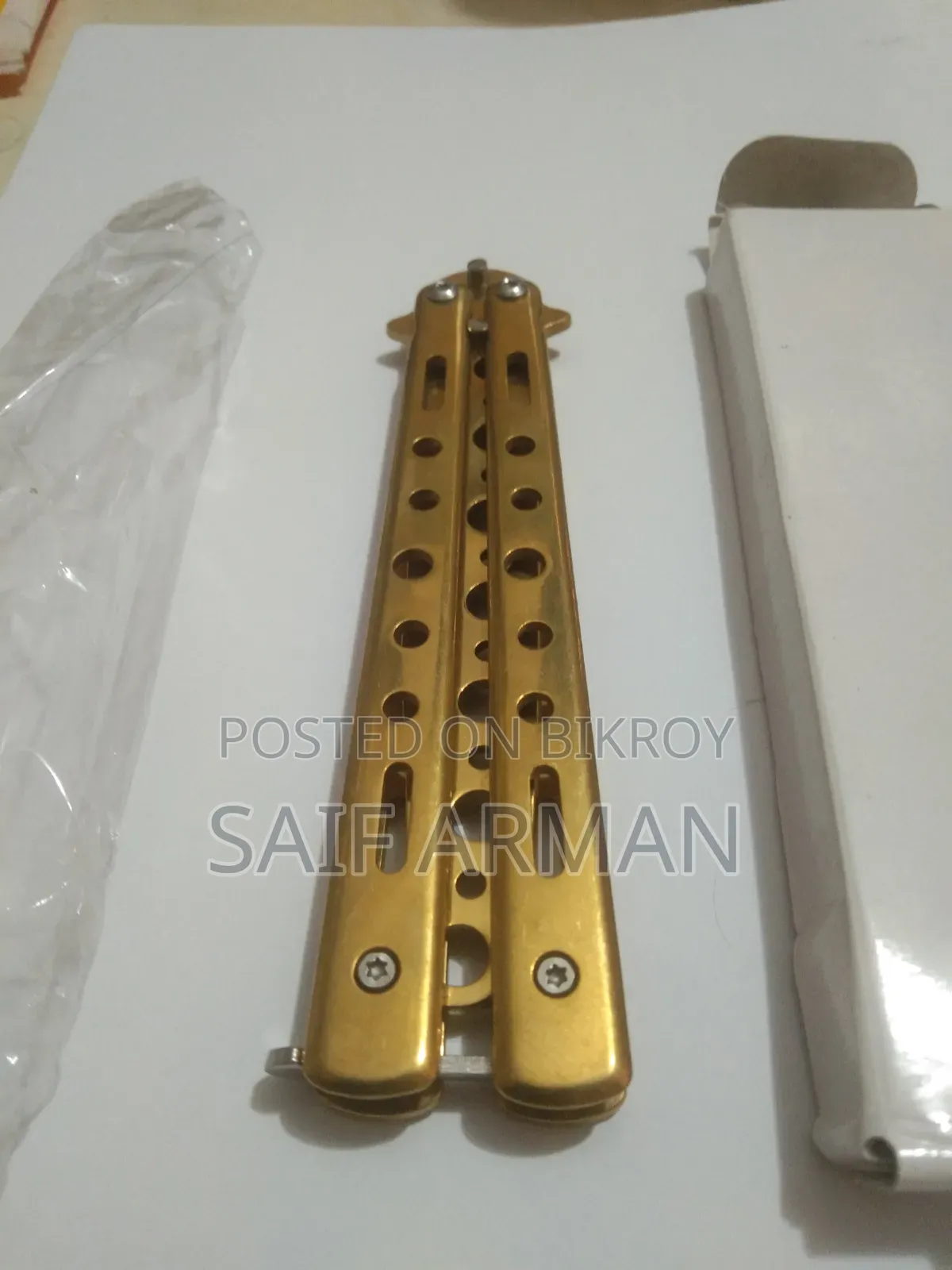 Gold Sewing Knif