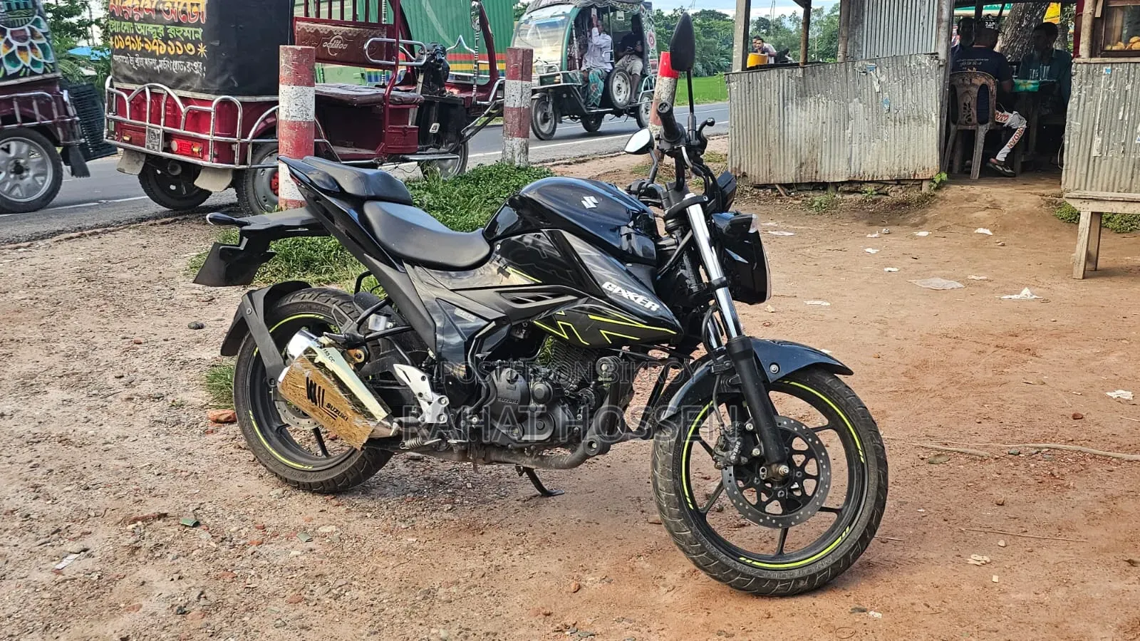 New Suzuki Gixxer 2025 Black