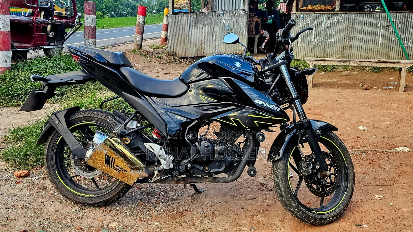 New Suzuki Gixxer 2025 Black