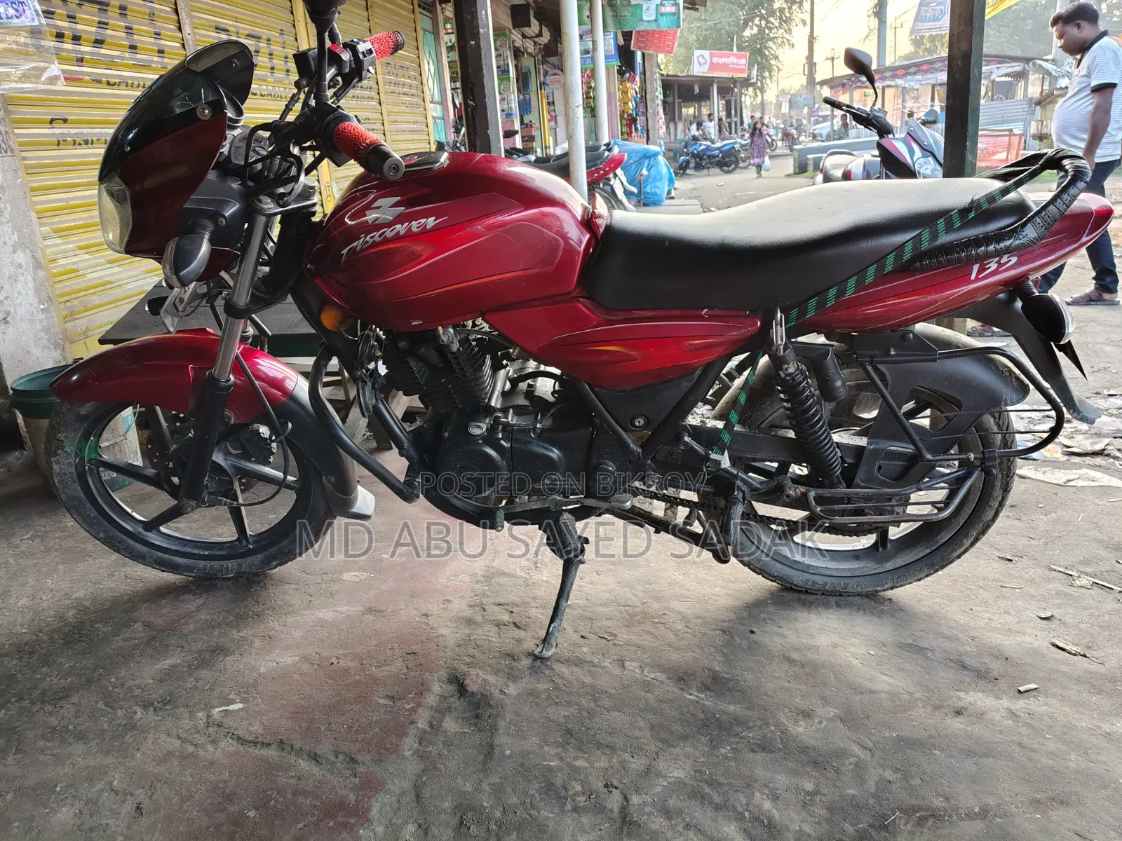 Bajaj Discover 135 2009 Red