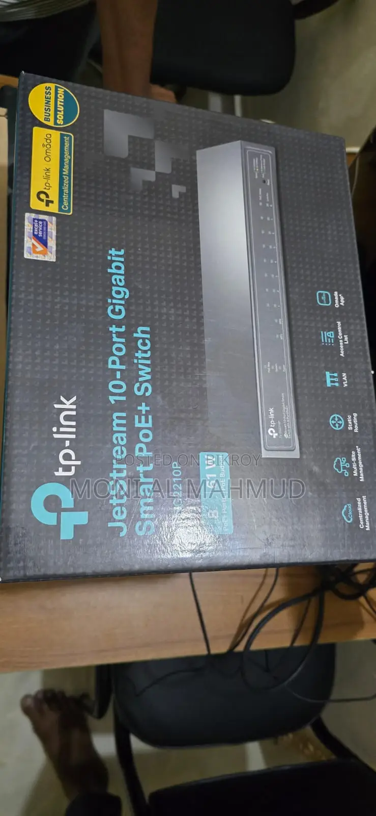 JetStream 10-Port Gigabit Smart PoE+ Switch