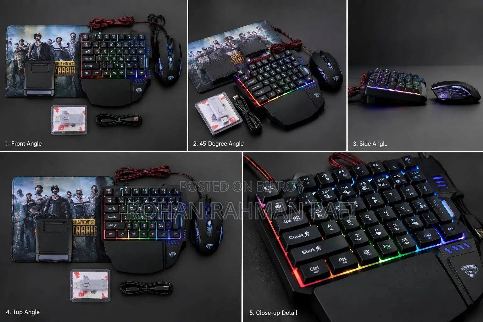 5 in 1 Gaming Combo Pack