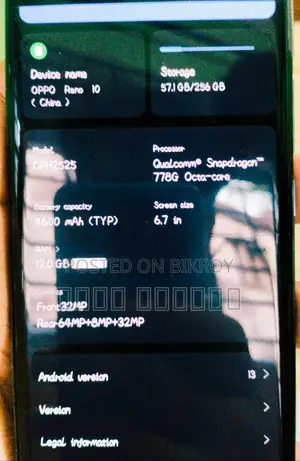 Oppo Reno10 (China) 256 GB Black