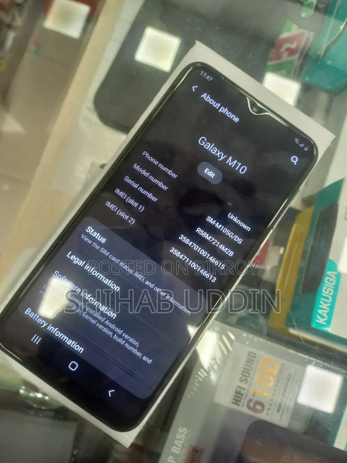Samsung Galaxy M10 16 GB Black