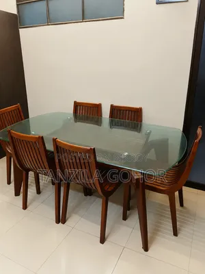 জরুরি বিক্রি Hatil এর ডাইনিং টেবিল ও ৬টি চেয়ার