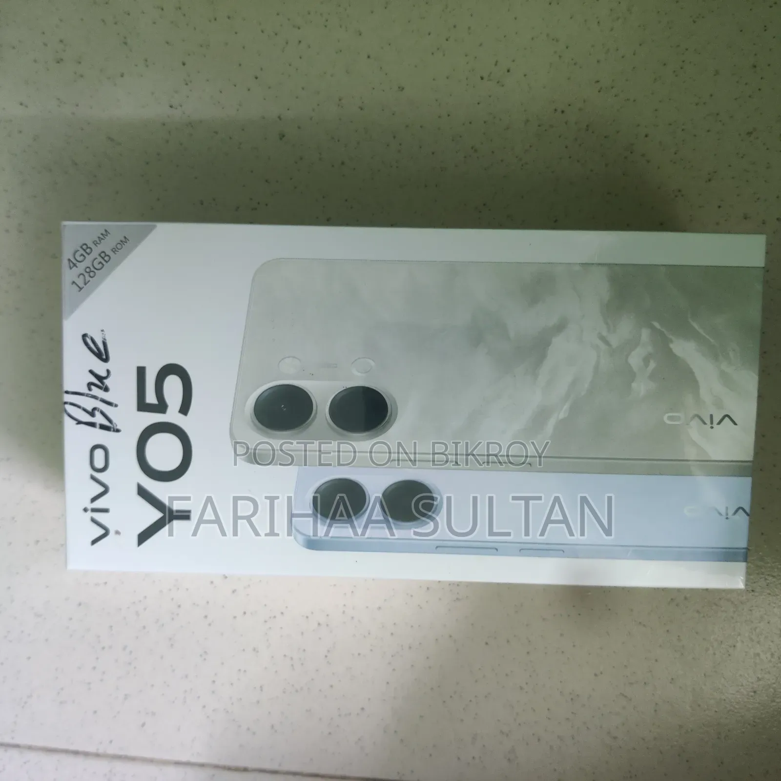 New Vivo Y05 128 GB Blue