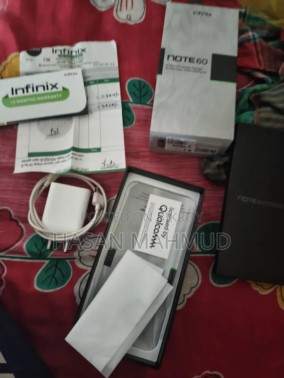 Infinix Note 60 256 GB Silver