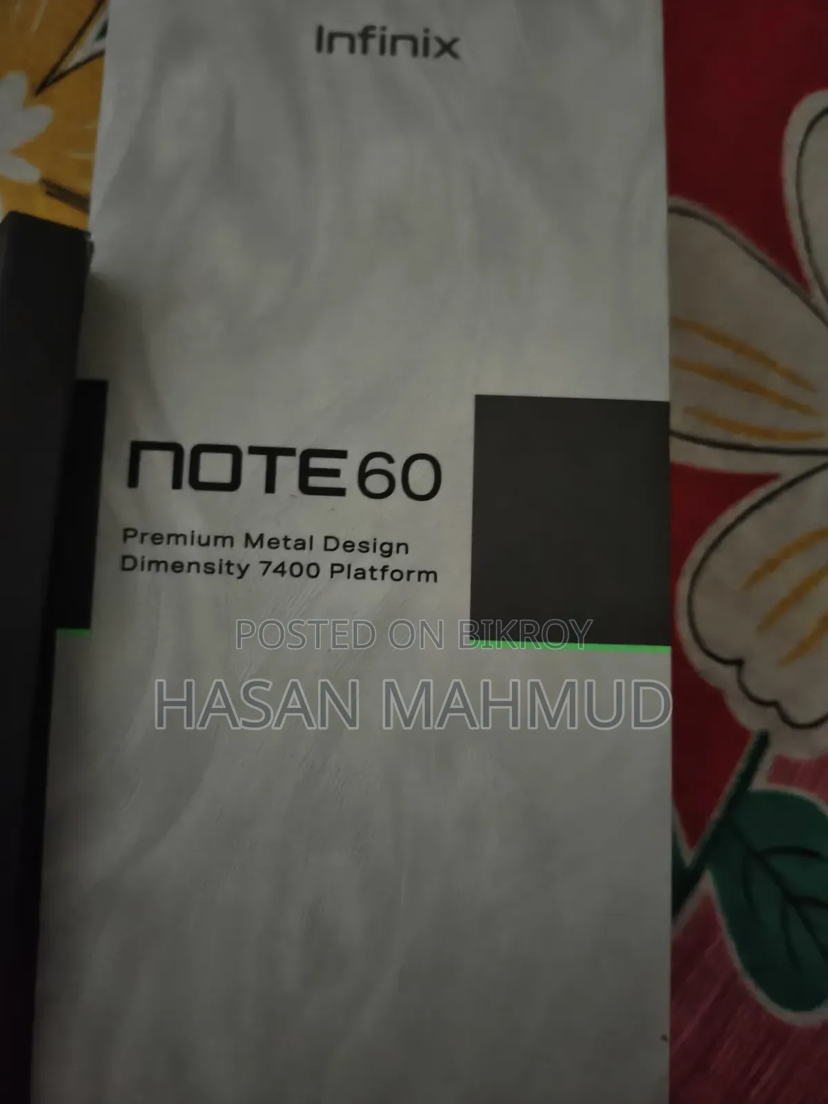 Infinix Note 60 256 GB Silver