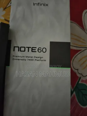 Infinix Note 60 256 GB Silver