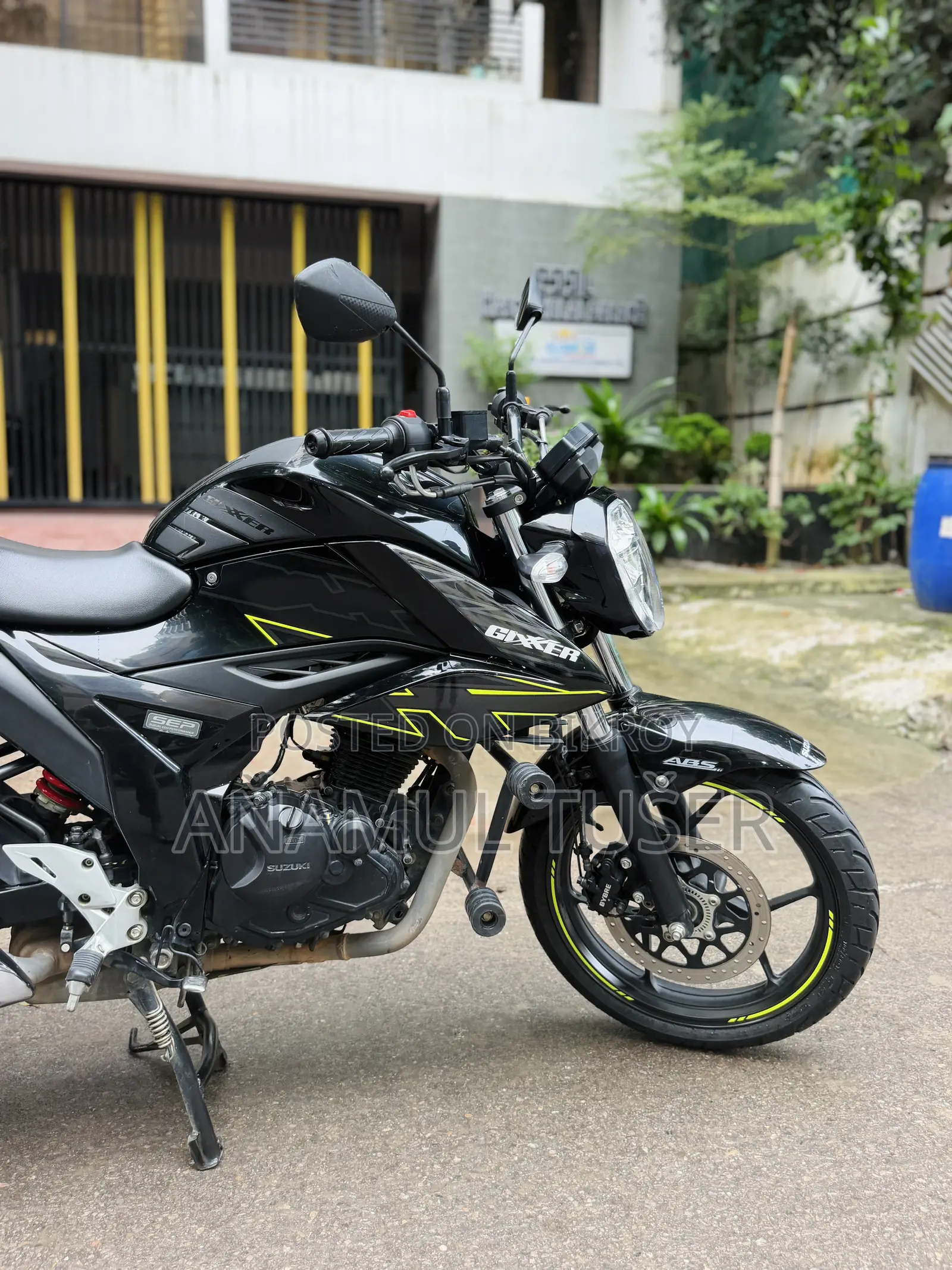 Suzuki Gixxer 2025 Black