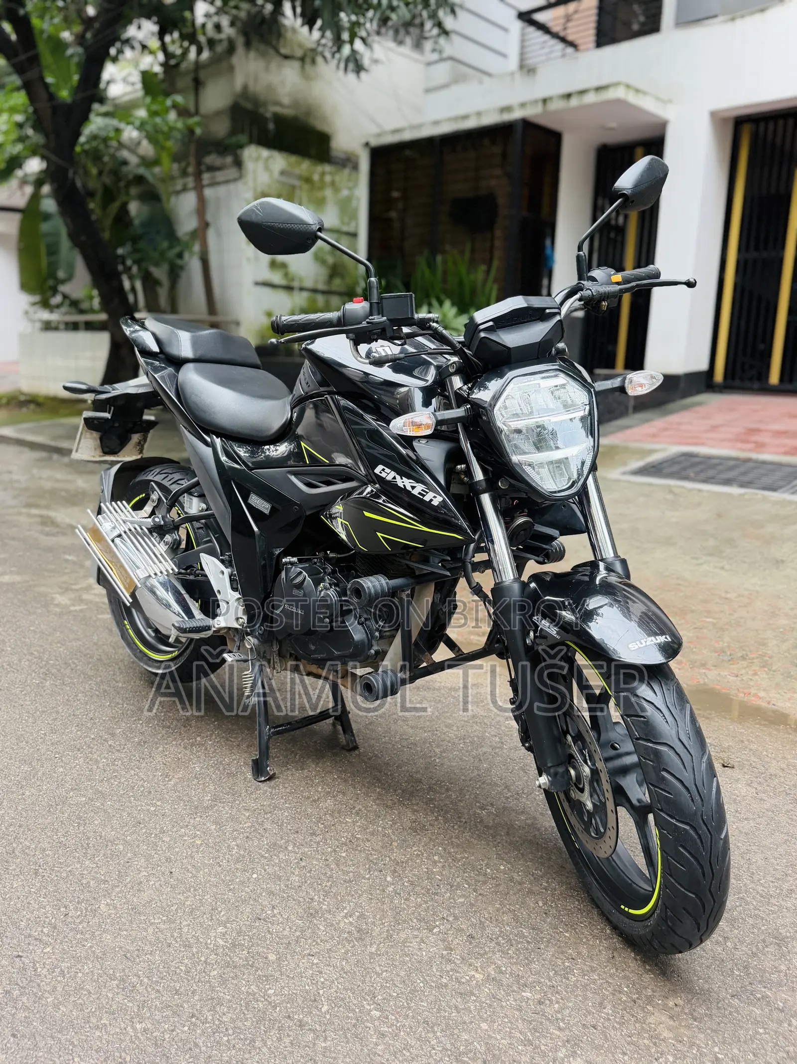 Suzuki Gixxer 2025 Black