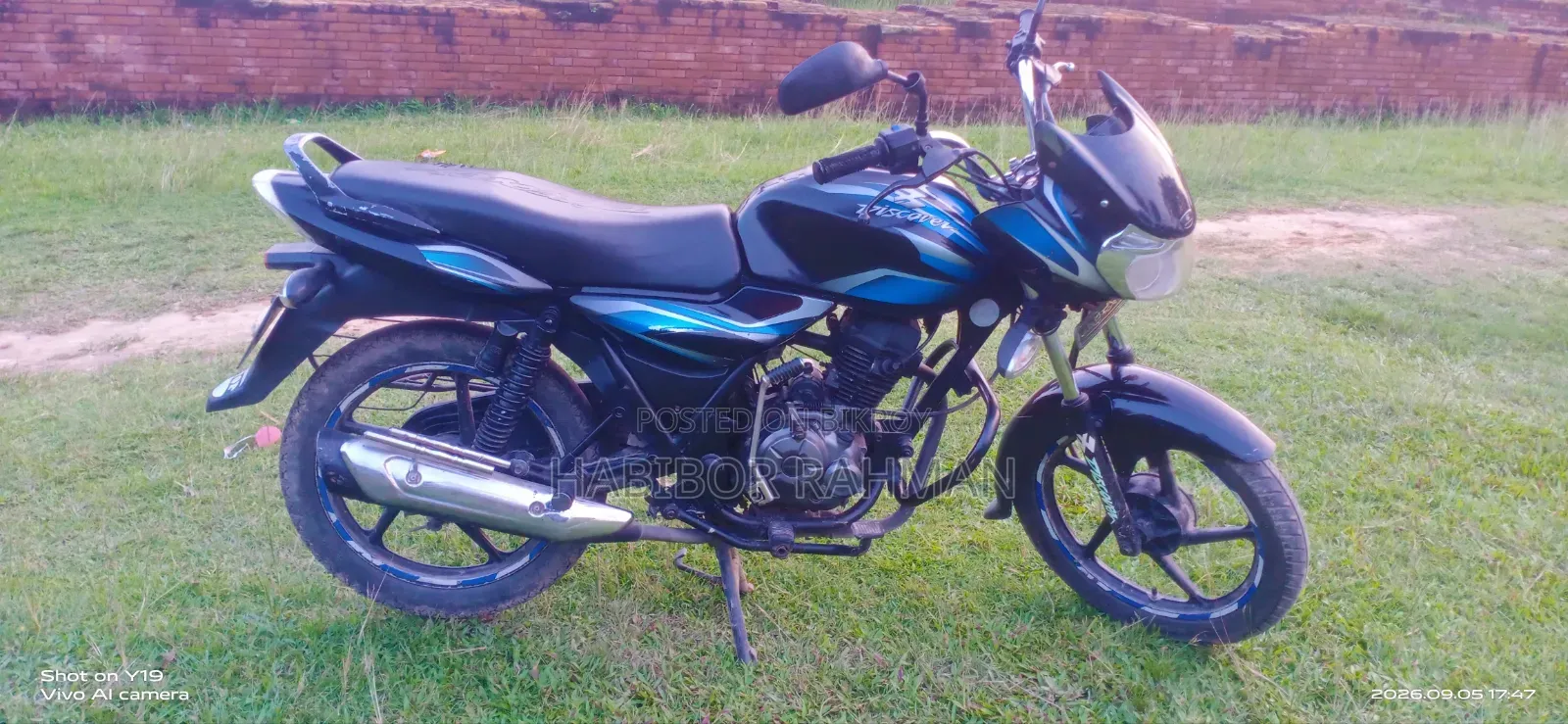 Bajaj Discover 100 2010 Blue