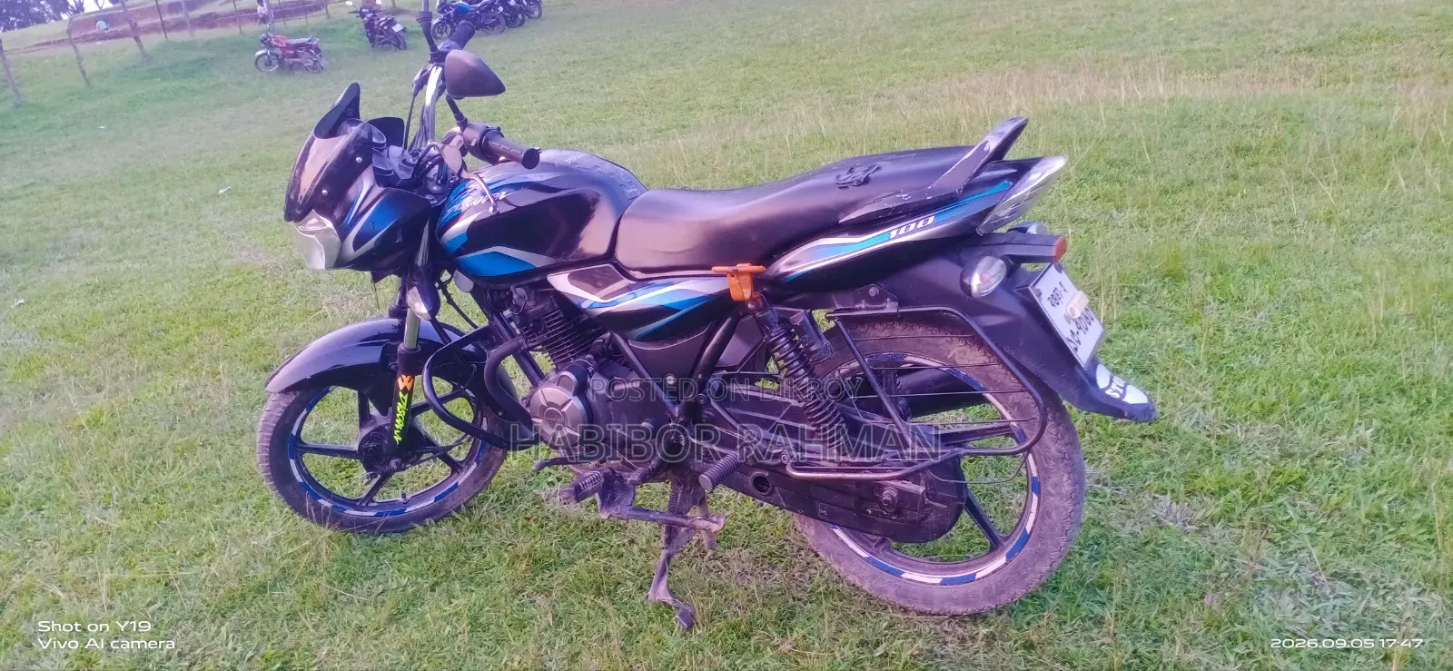 Bajaj Discover 100 2010 Blue