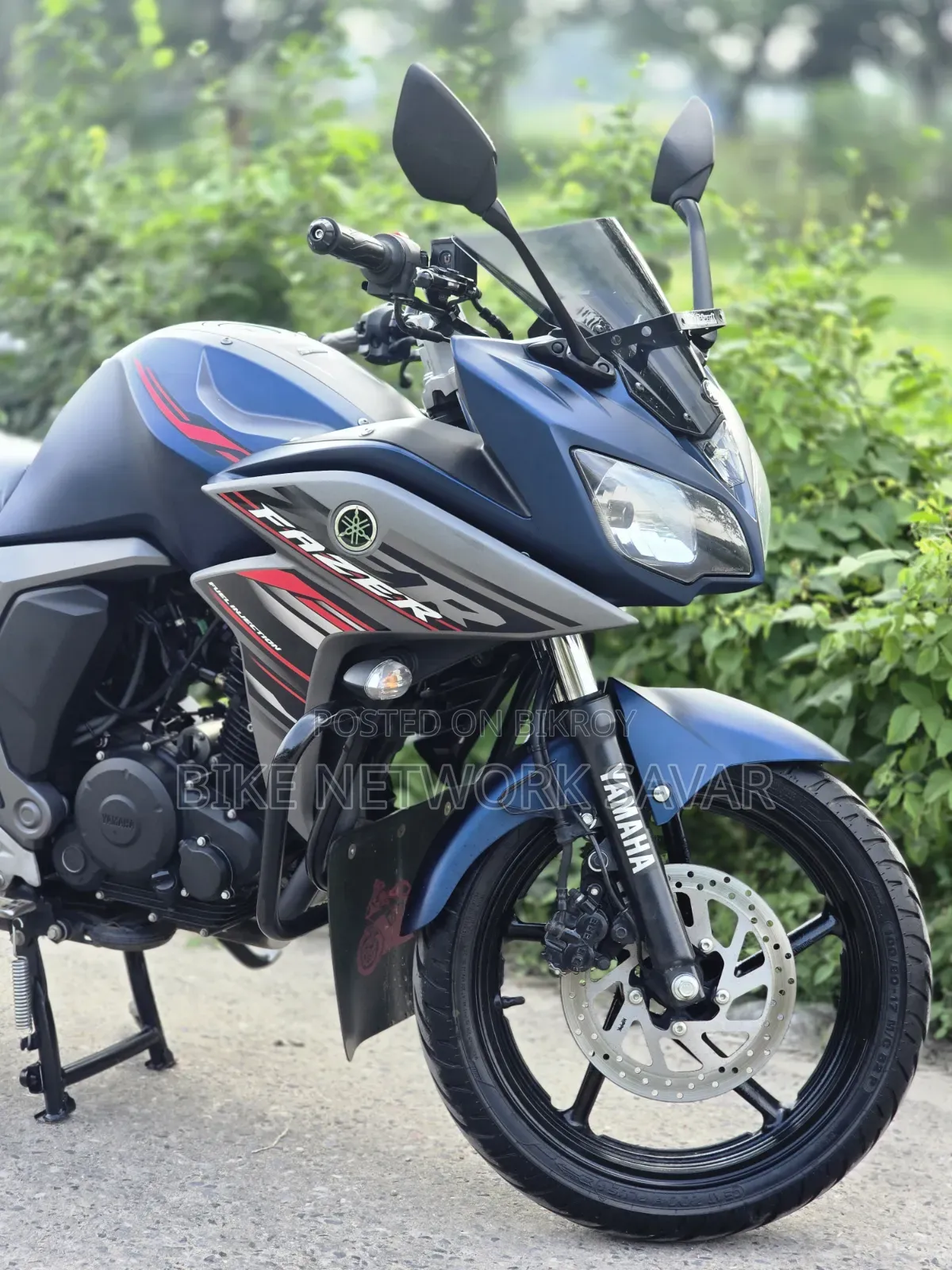 New Yamaha Fazer FI V2 2026 Blue