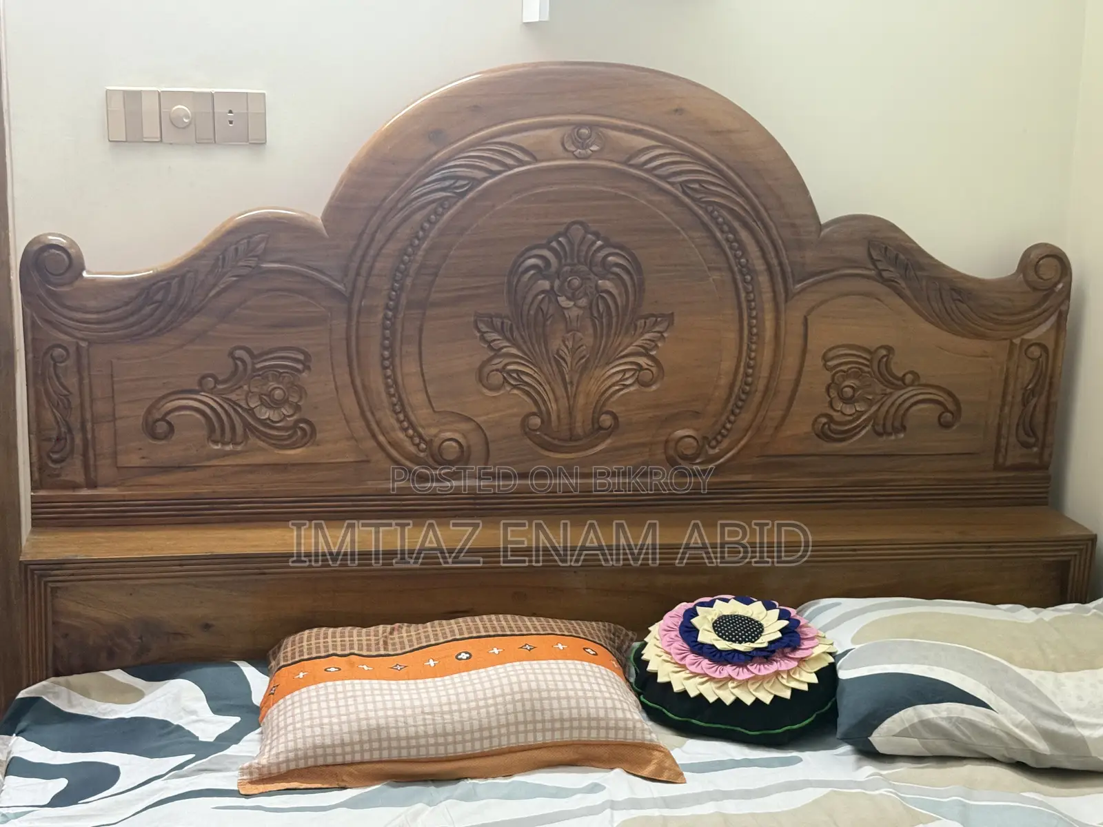 Wooden Bed