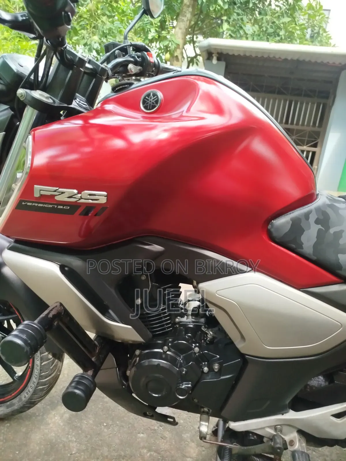 Yamaha FZS V3 2023 Red