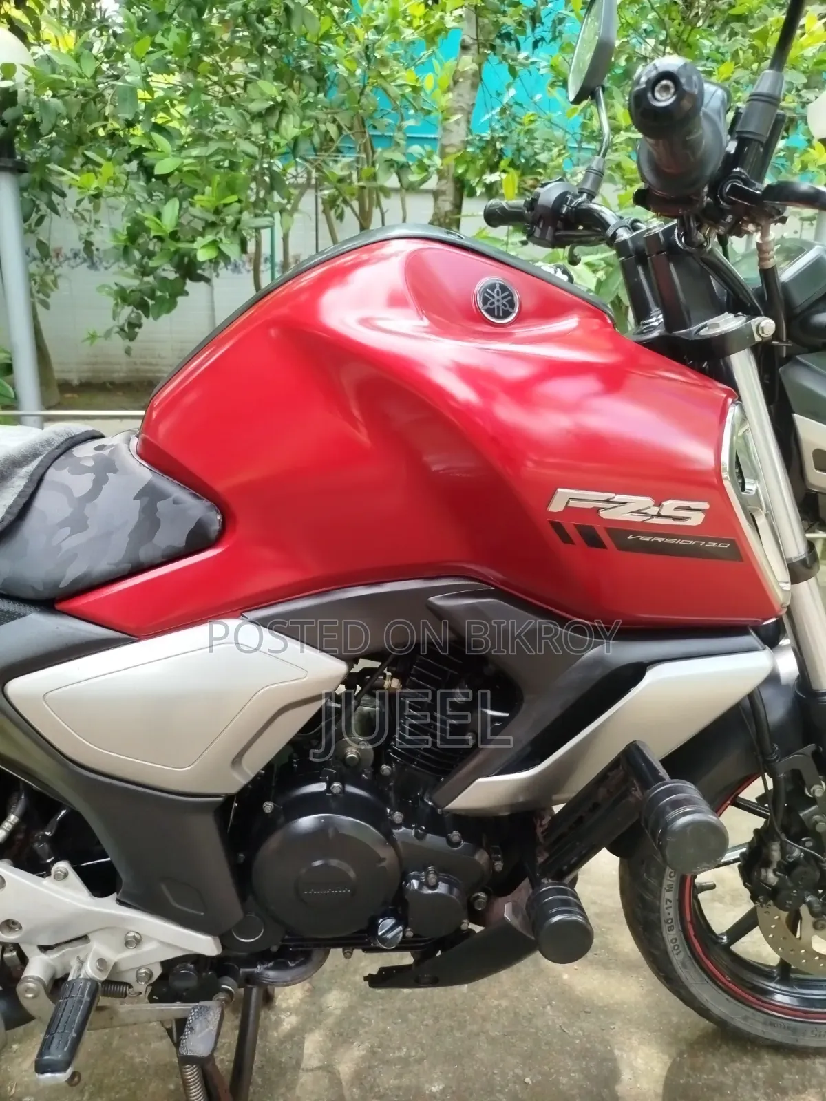 Yamaha FZS V3 2023 Red