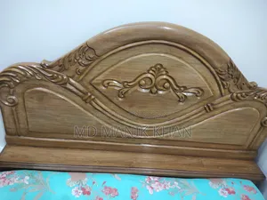 সেগুন কাঠের সিঙ্গেল খাট 4.5 Feet / 7 Feet বিক্রি ক