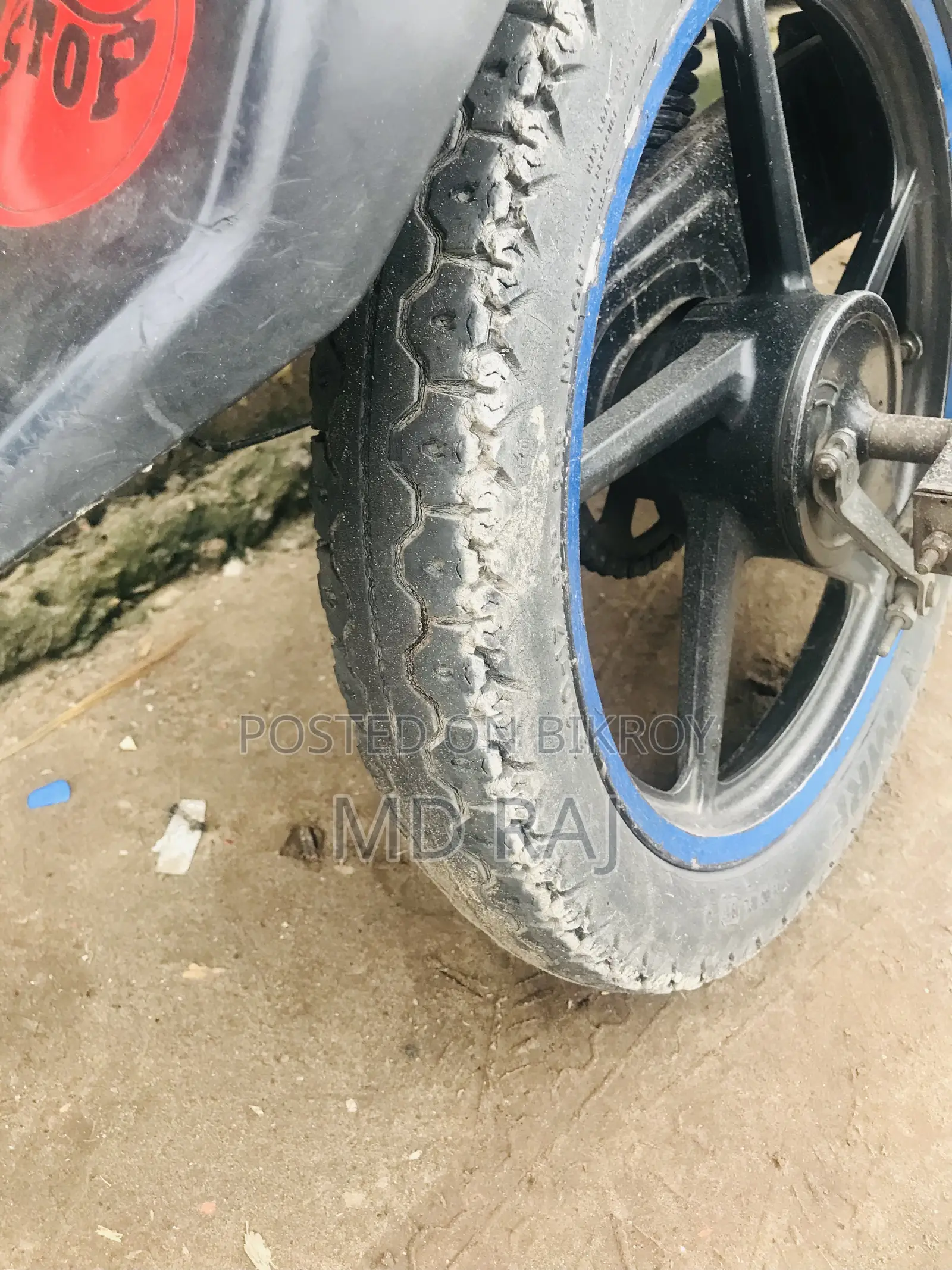 Bajaj Discover 100 2013 Red