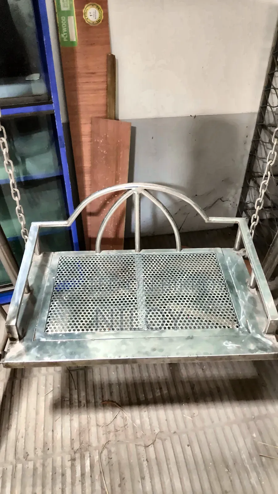 SS স্টিল এর ডাবল সিটার দোলনা(swing).