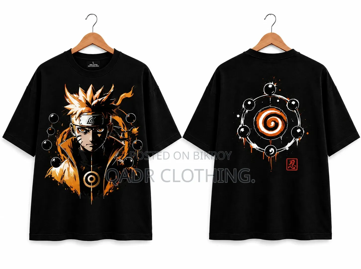 Naruto Premium Oversized Drop Shoulder T-Shirt | 220 GSM | PRE-ORDER