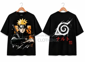 Naruto Premium Oversized Drop Shoulder T-Shirt | 220 GSM | PRE-ORDER