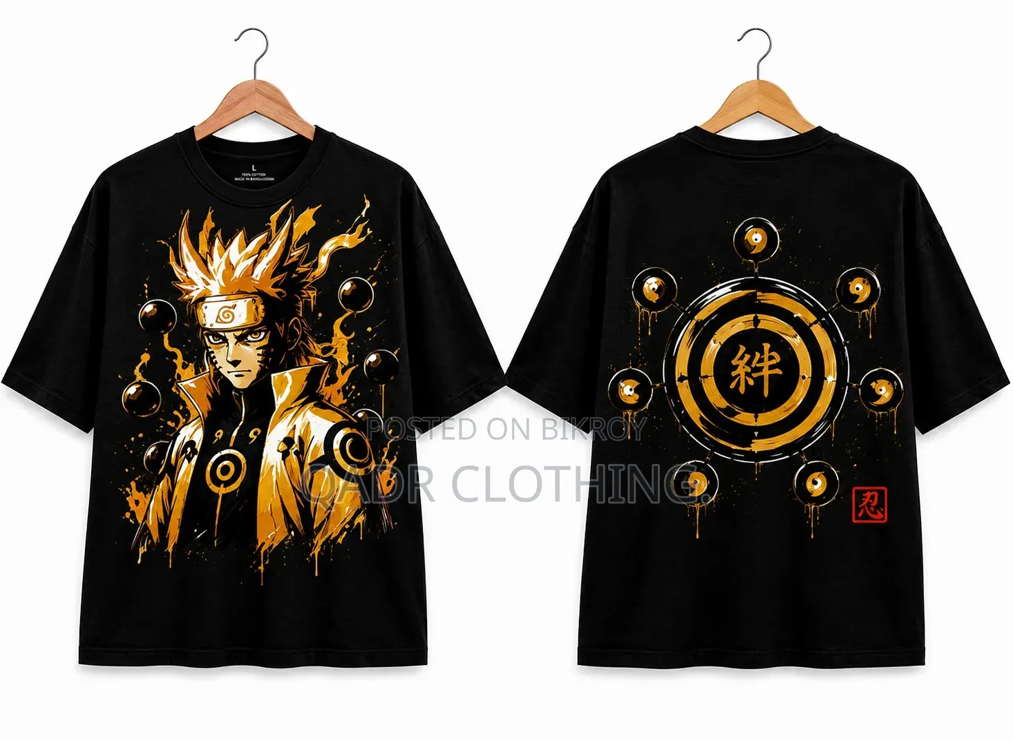 Naruto Premium Oversized Drop Shoulder T-Shirt | 220 GSM | PRE-ORDER