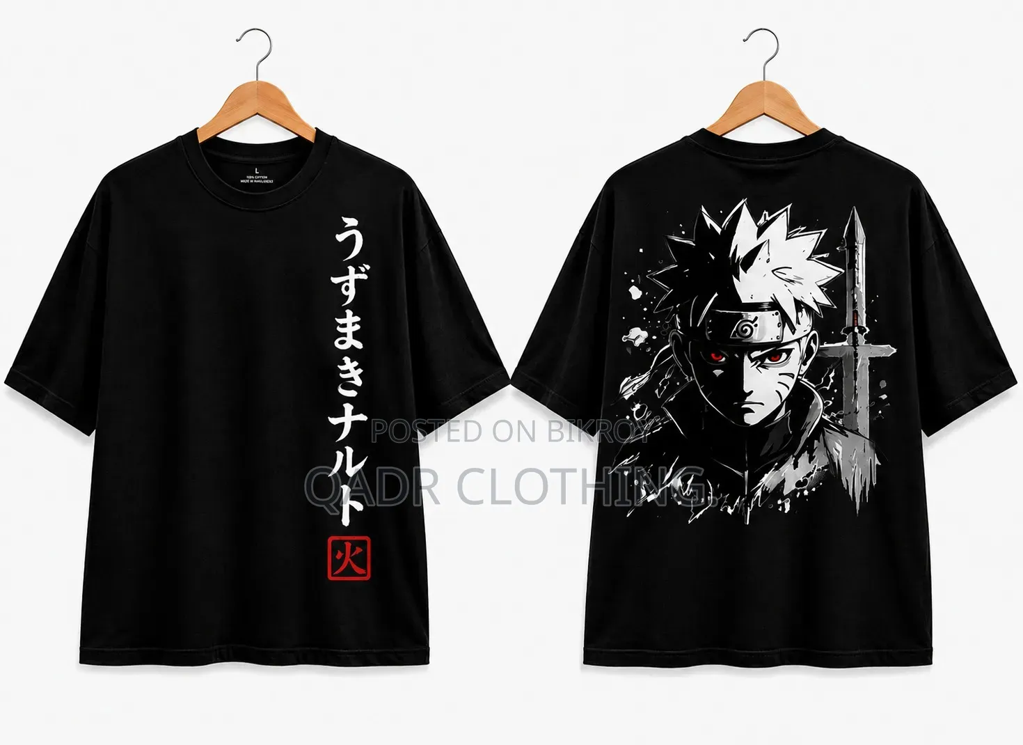 Naruto Premium Oversized Drop Shoulder T-Shirt | 220 GSM | PRE-ORDER
