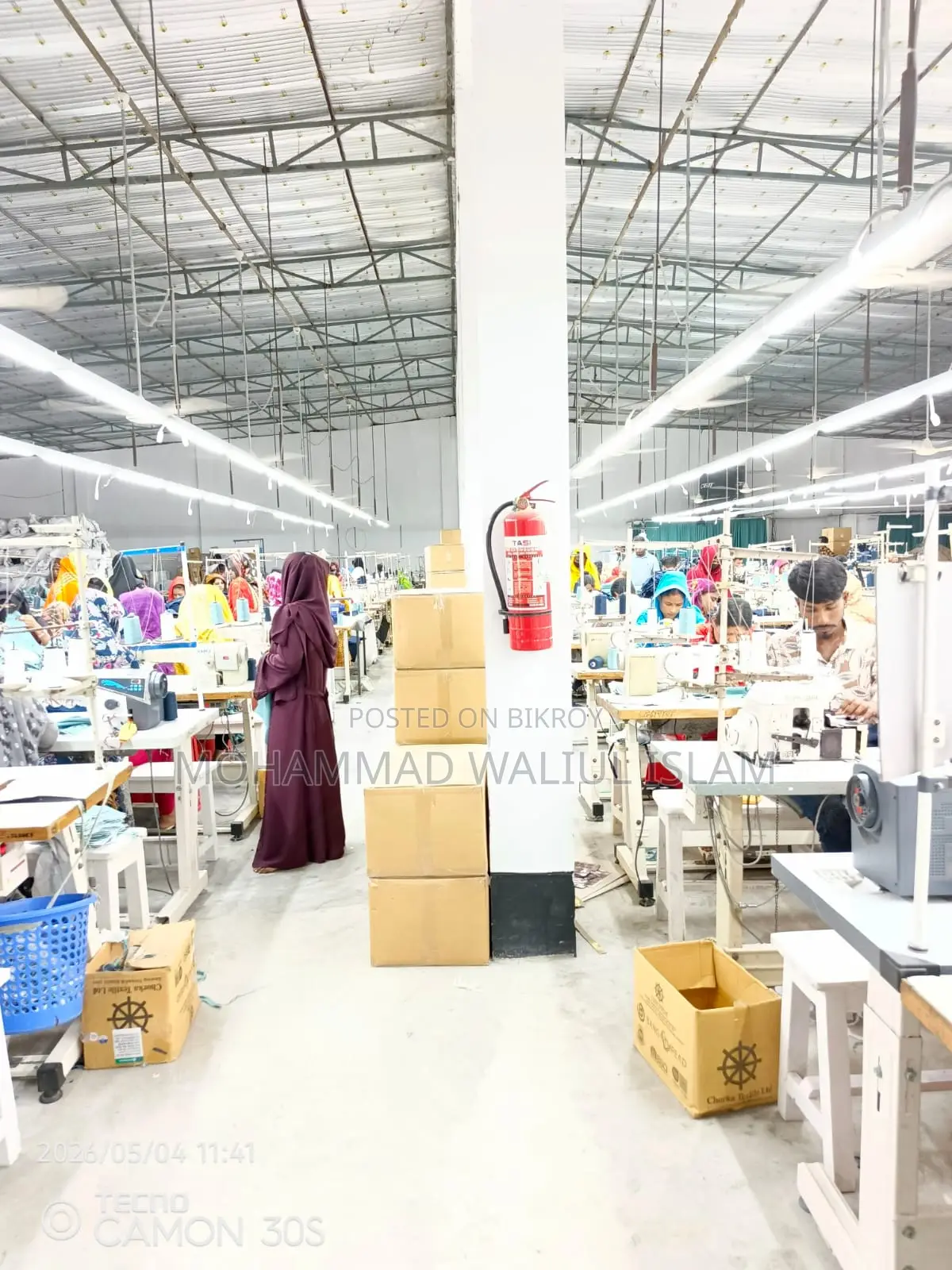 Complete Garments Factory Setup