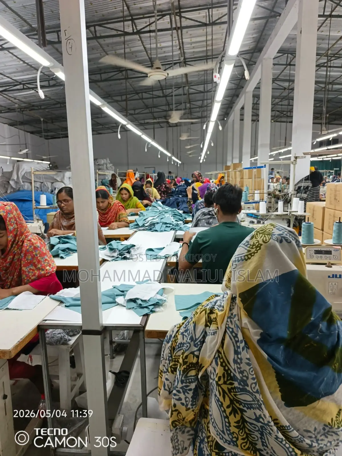 Complete Garments Factory Setup