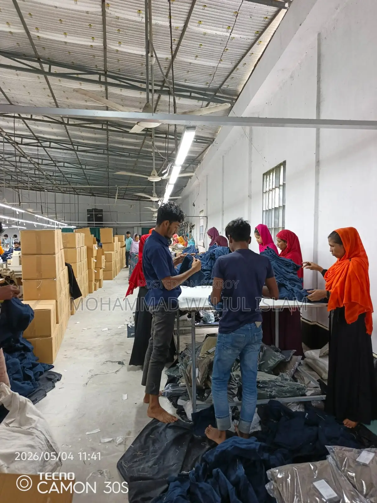 Complete Garments Factory Setup