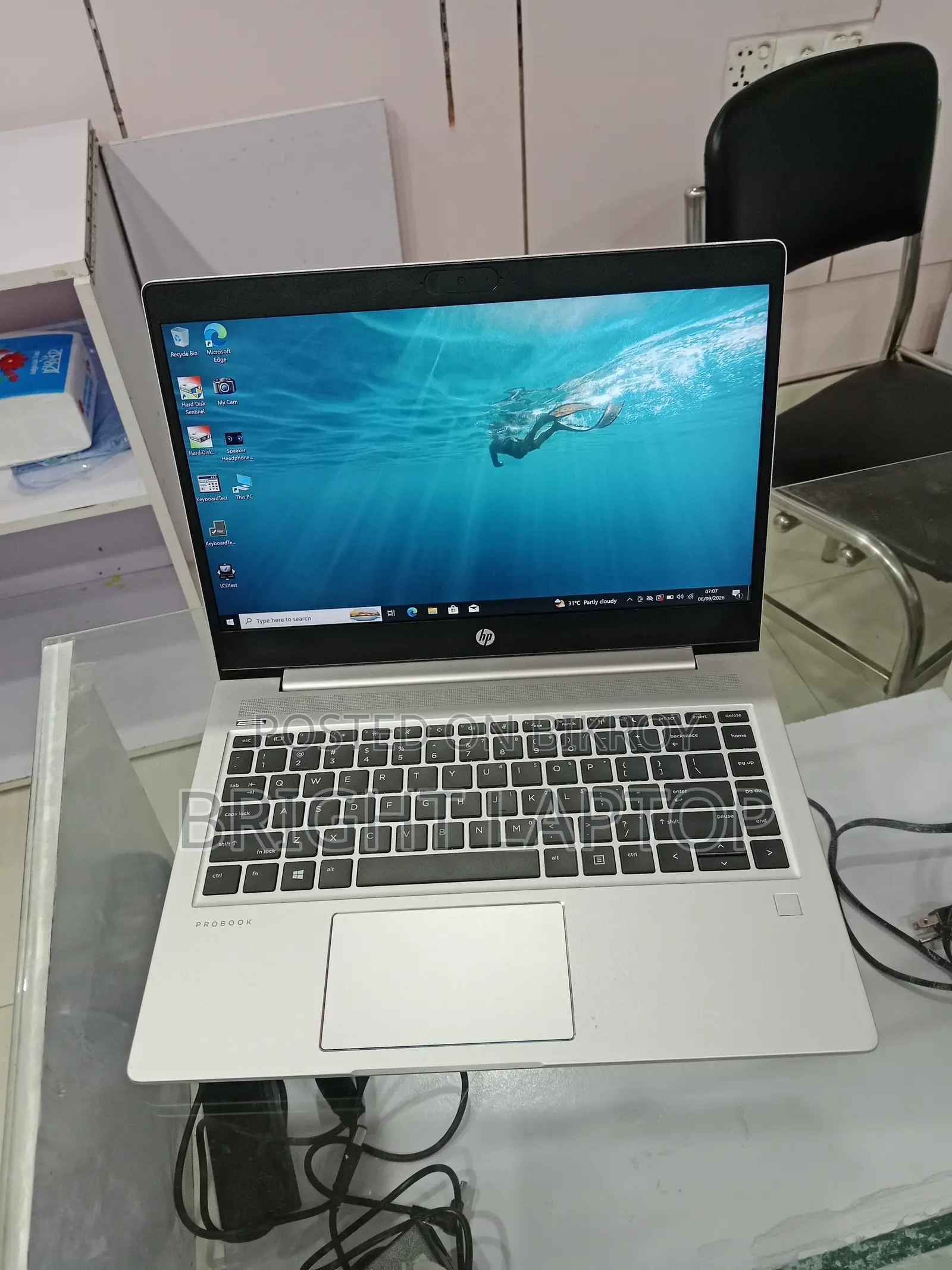 Laptop HP Probook 445 G7 8gb Amd Ryzen 5 SSD 256gb