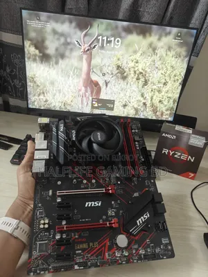 Ryzen 7 5700g Processor Msi B450 Gaming Plus Max Am4 Amd Atx
