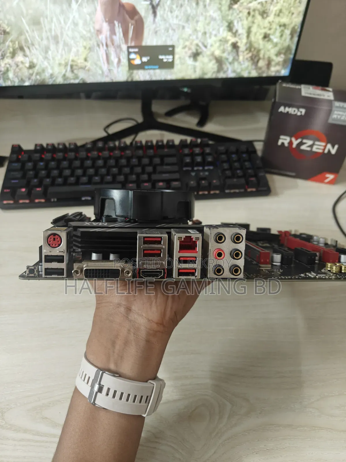 Ryzen 7 5700g Processor Msi B450 Gaming Plus Max Am4 Amd Atx