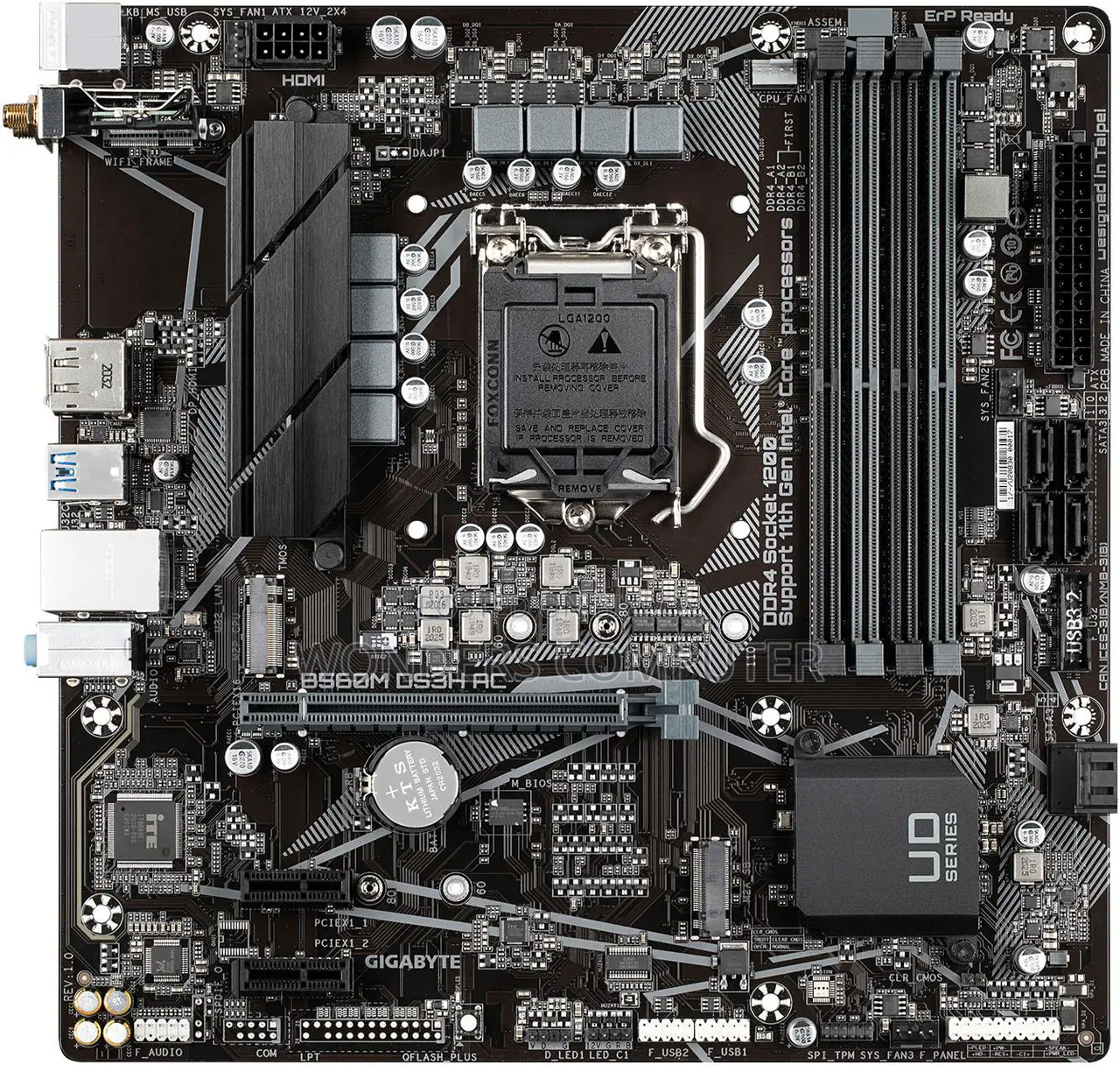 Gigabyte B560m Ds3h AC Lga 1200 Intel B560 Micro Atx Intel Motherboard
