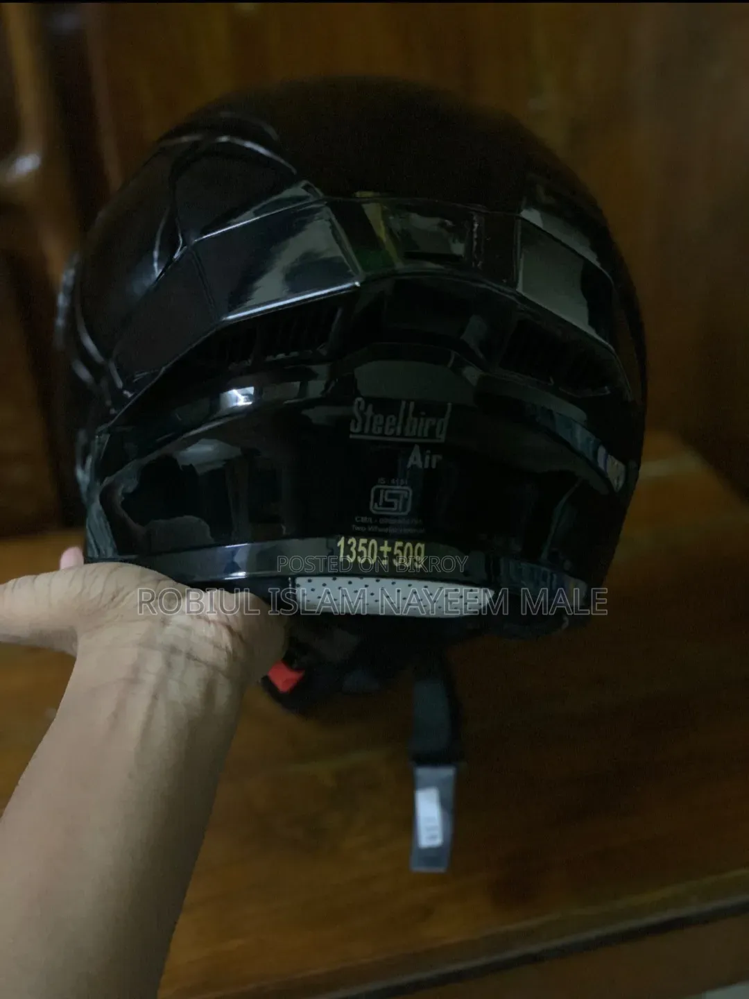 Steelbird SBA-20 Solid Black Helmet