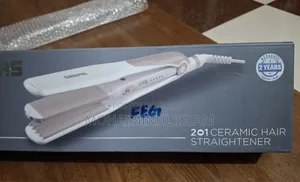 GEEPAS 2in1 Ceramic Hair Straightner