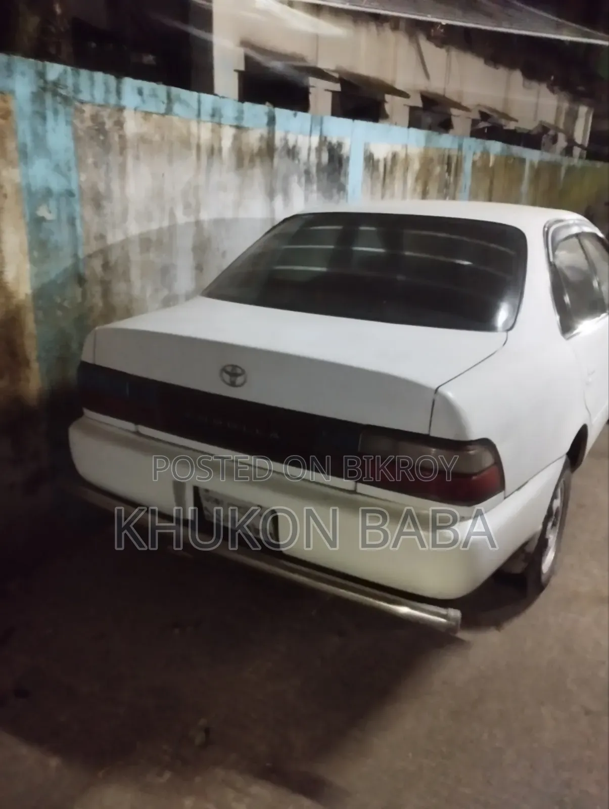 Toyota Corolla 2.0 D Sedan 1993 White