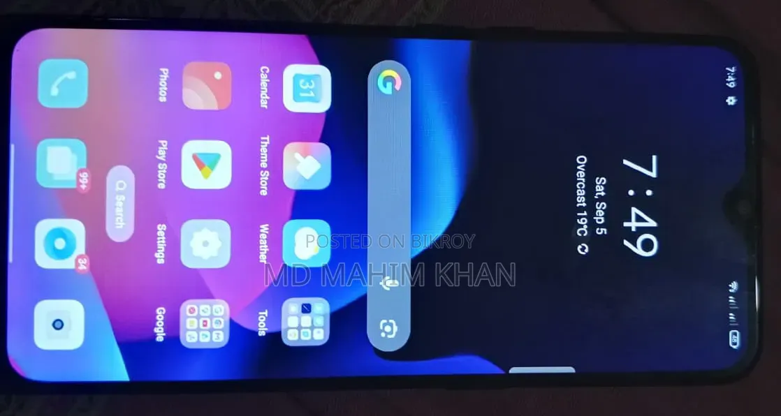 Oppo F15 128 GB Blue