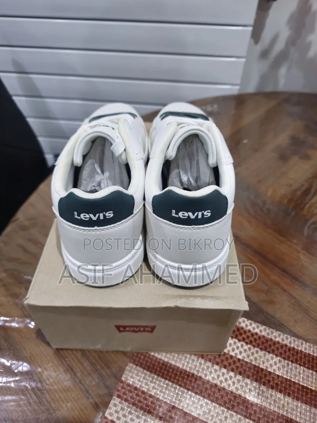 Levi's RUCKER - Trainers - White Green
