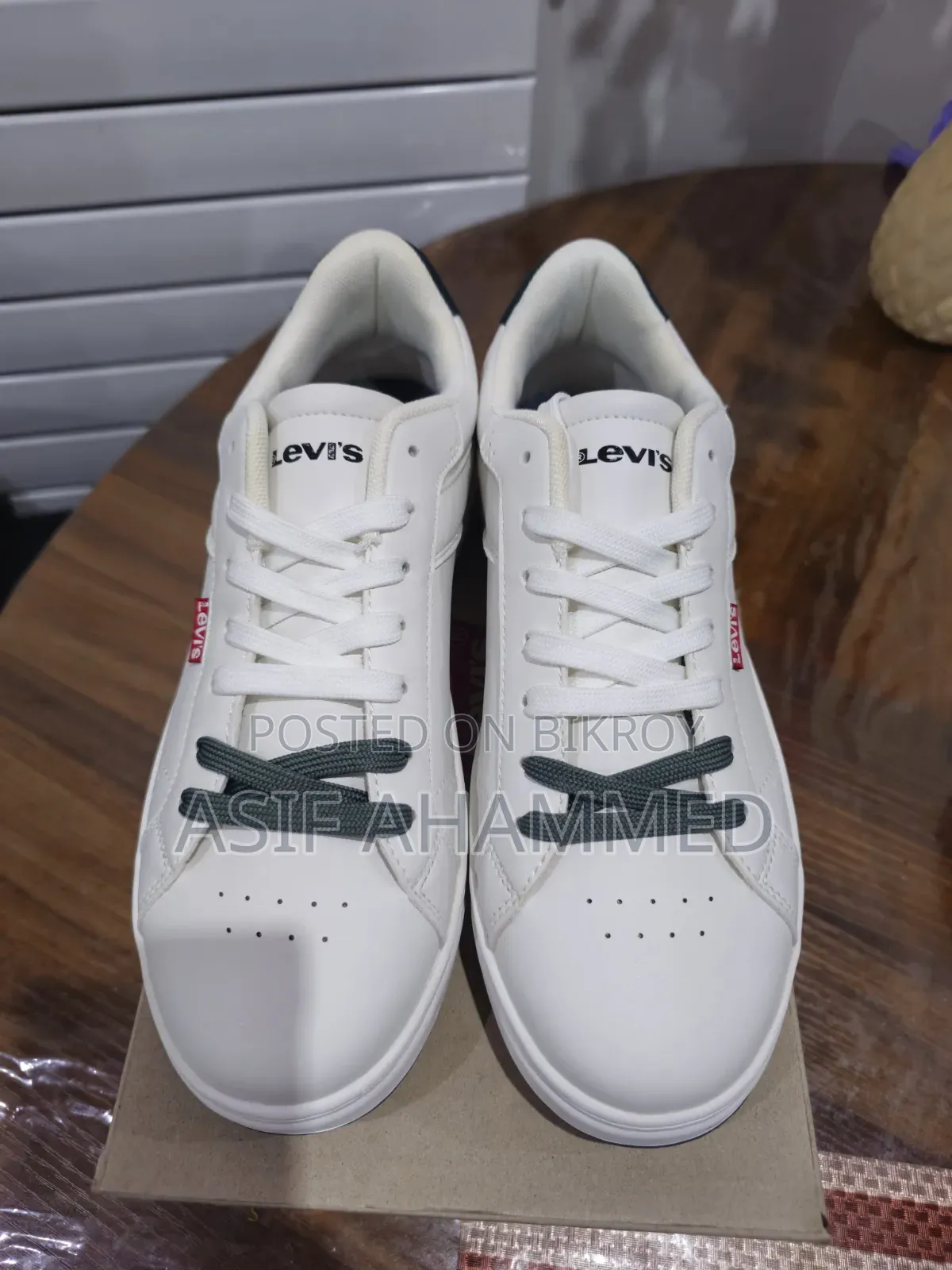 Levi's RUCKER - Trainers - White Green