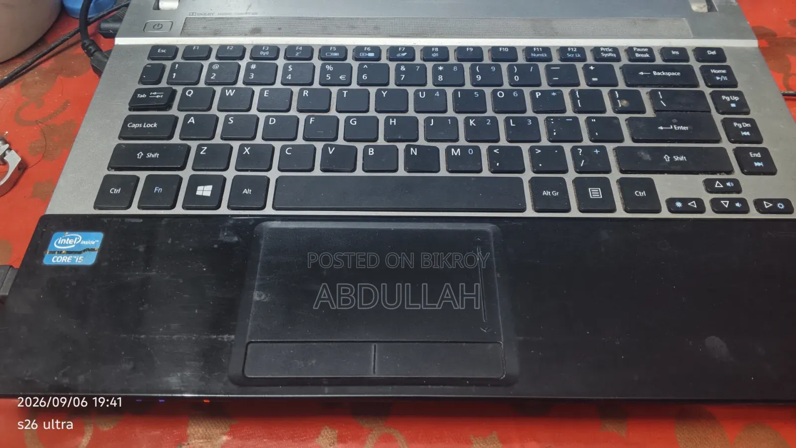 Laptop Acer 4GB Intel Core i5 SSD 128GB