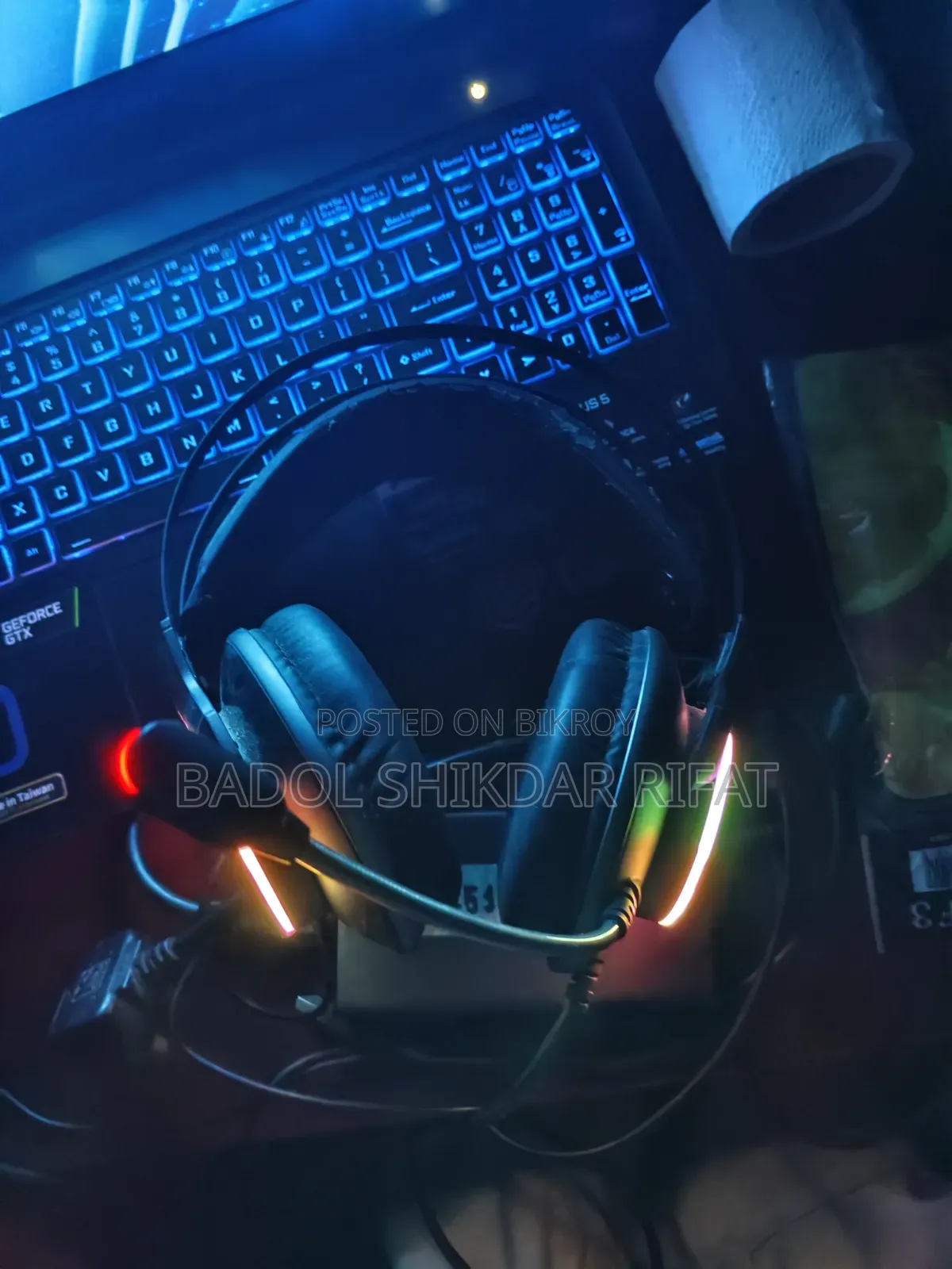 Gigabyte AORUS H1 Wired Gaming Headset (Black)