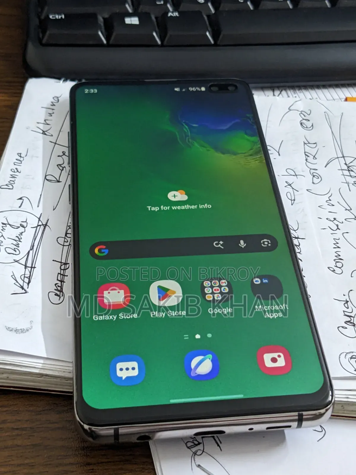 Samsung Galaxy S10 Plus 128 GB Blue