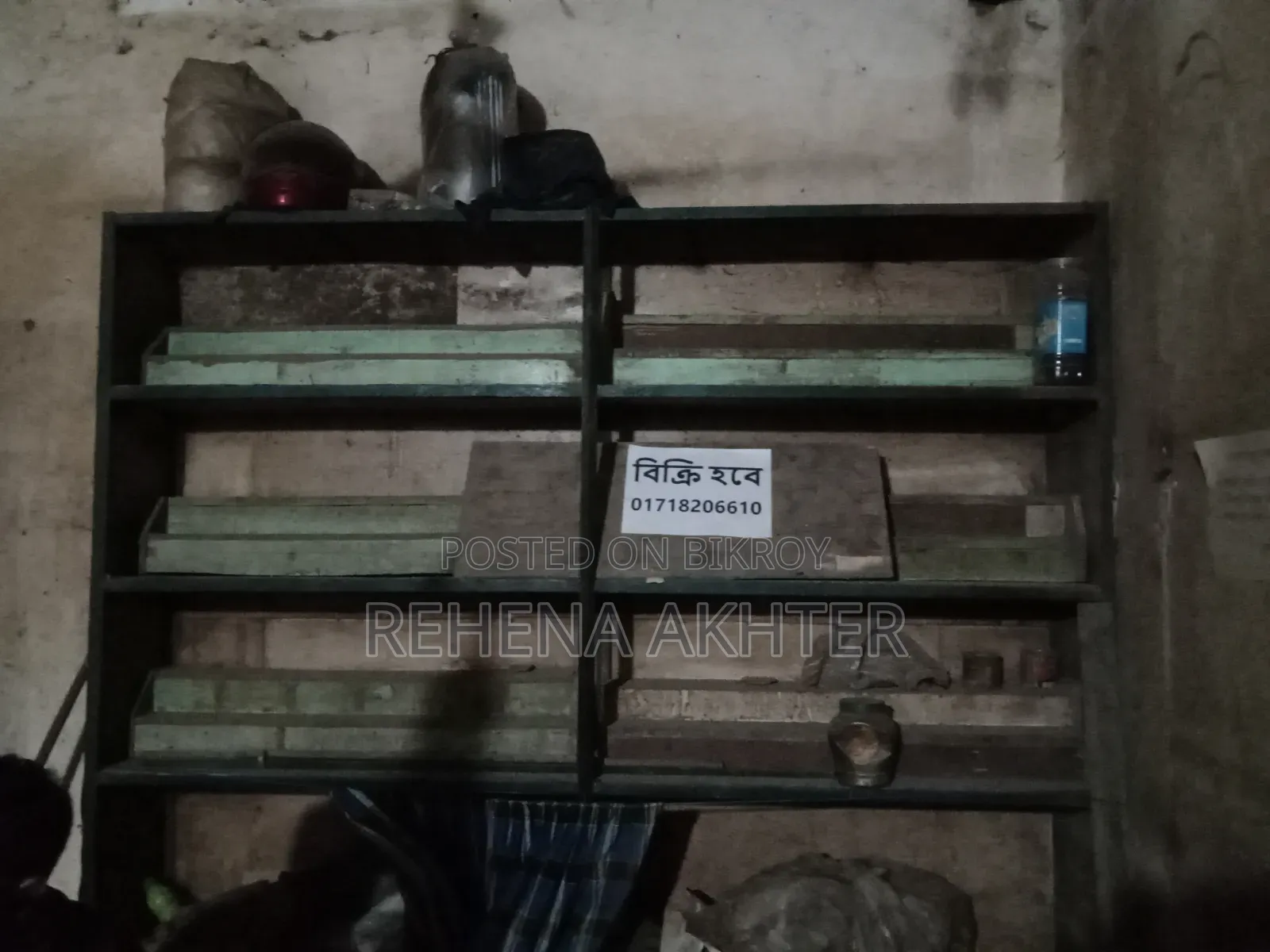 চায়ের দোকানের মালামাল,কাচের ডিসপ্লে র‍্যাক, গ্লাস কাউন্টার ও মালামাল