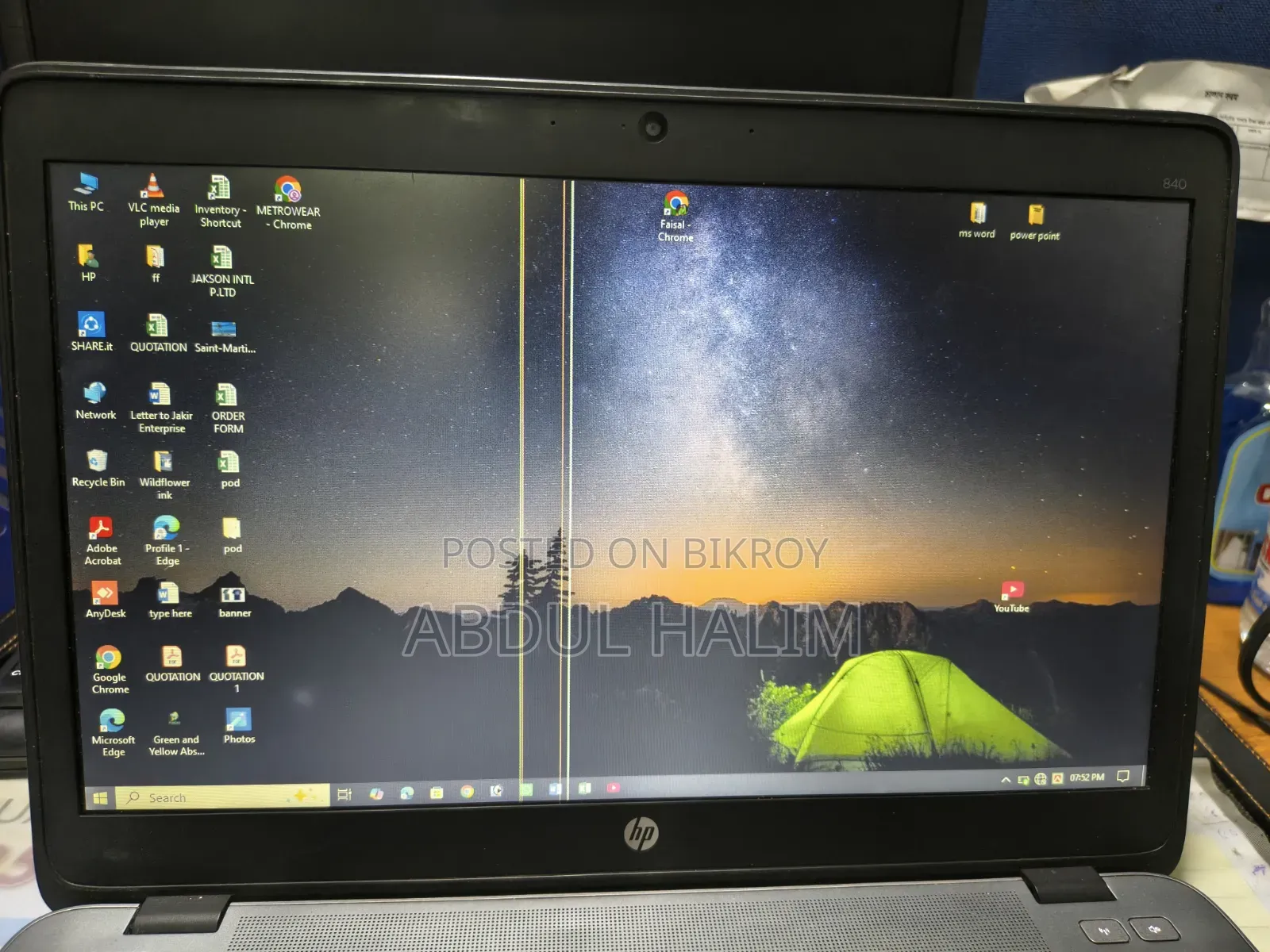 Laptop HP EliteBook 840 G2 4GB Intel Core i5 SSD 160GB