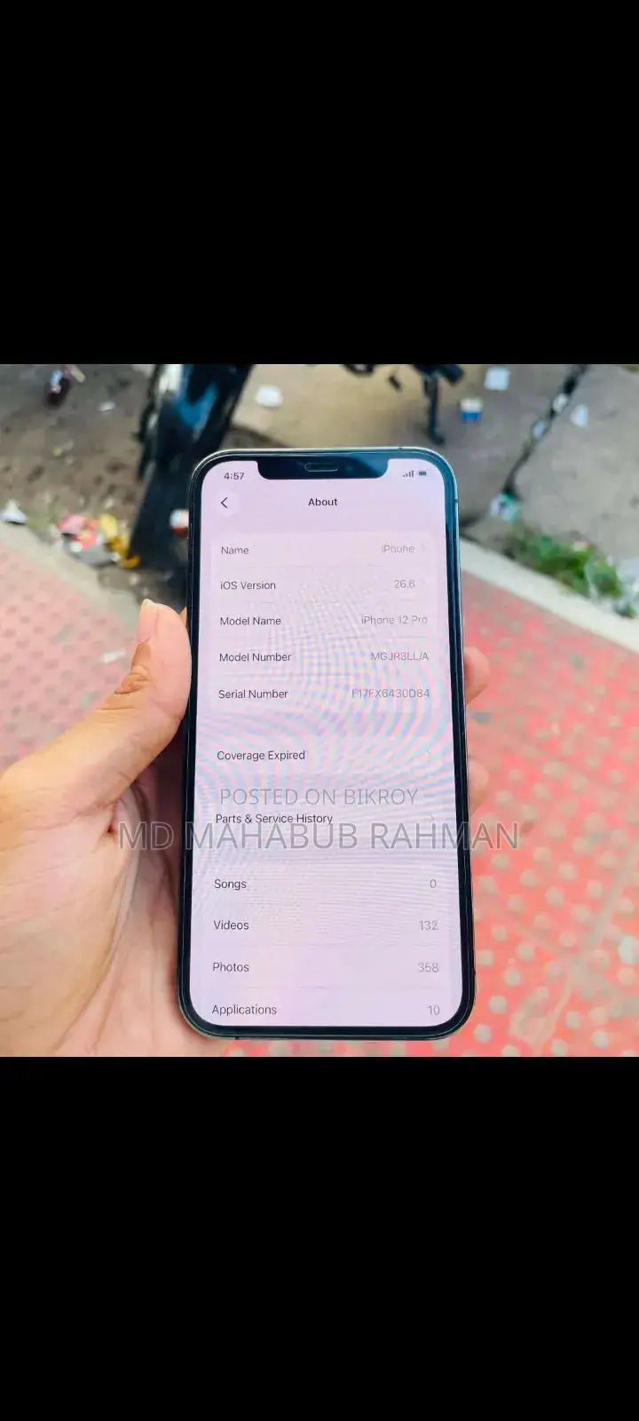 Apple iPhone 12 Pro 256 GB Black