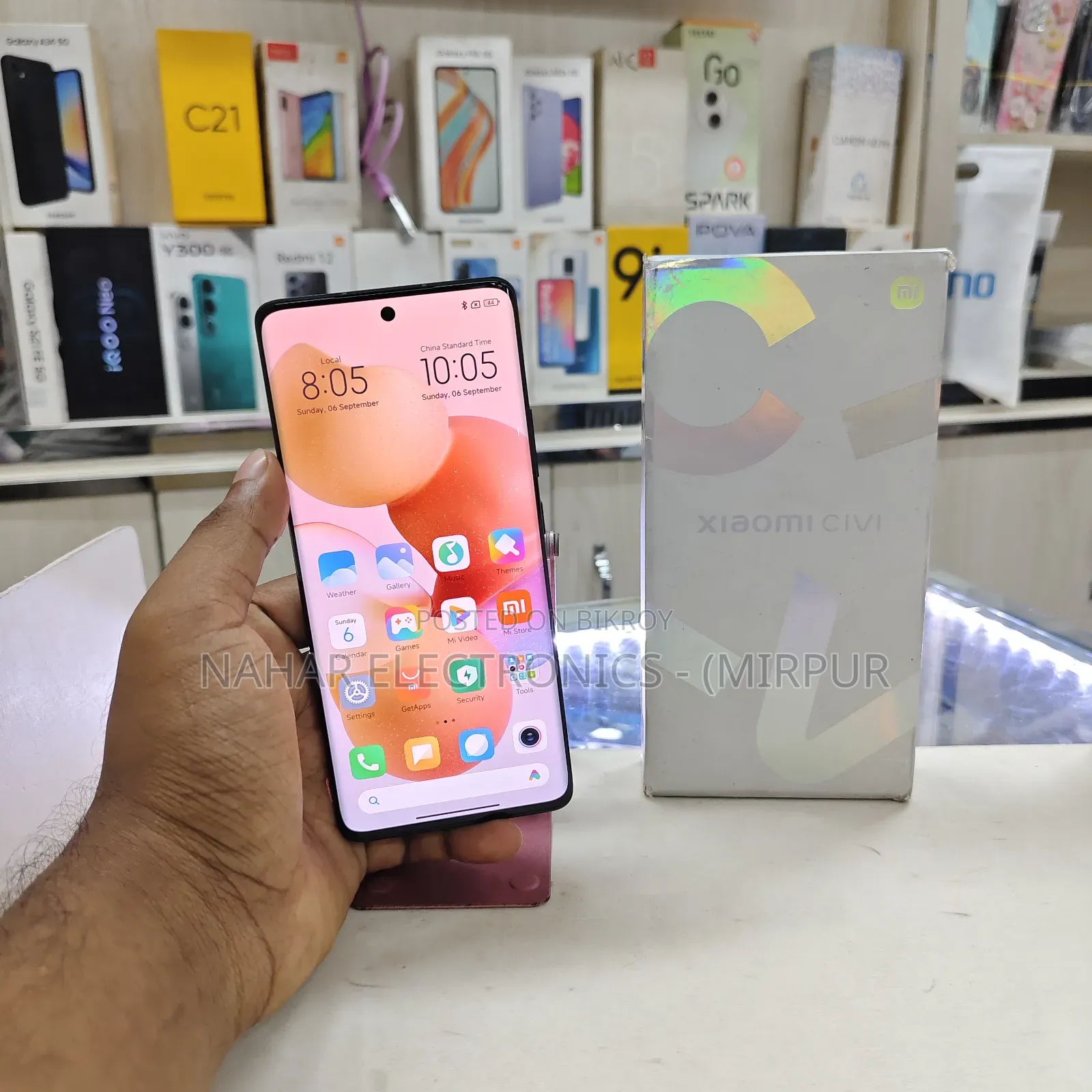 Xiaomi Civi 1S 256 GB Black